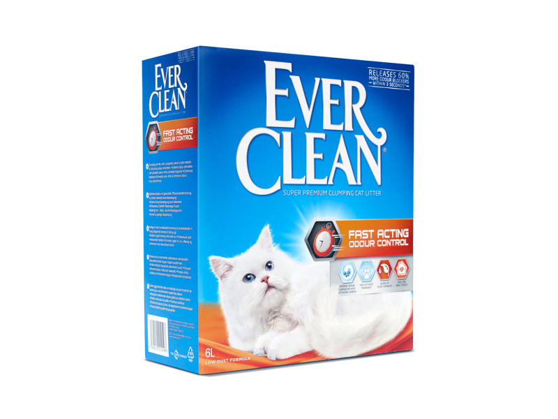 Ever Clean Fast Acting Doğal Bitki Özlü Hızlı Topaklanan Kedi Kumu 6LT Ever Clean Fast Acting Doğal Bitki Özlü Hızlı Topaklanan Kedi Kumu 6LT