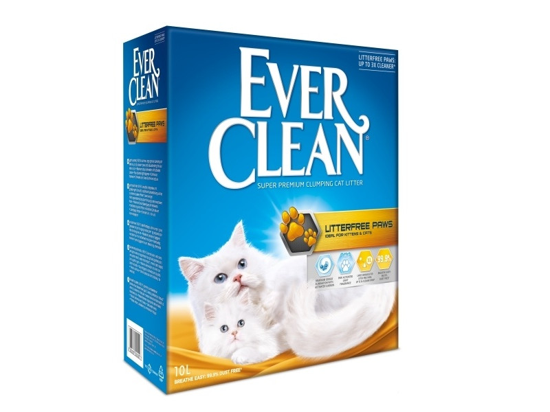 Ever Clean Litterfree Paws Patilere Yapışmayan Topaklanan Kedi Kumu 10LT Ever Clean Litterfree Paws Patilere Yapışmayan Topaklanan Kedi Kumu 10LT