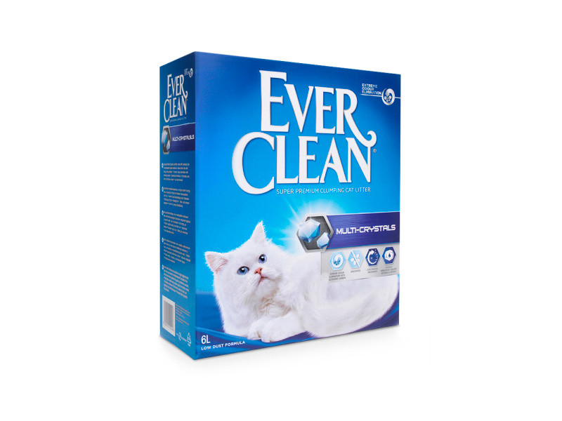 Ever Clean Multi Crystals Kokuyu Hapseden Kedi Kumu 6LT Ever Clean Multi Crystals Kokuyu Hapseden Kedi Kumu 6LT