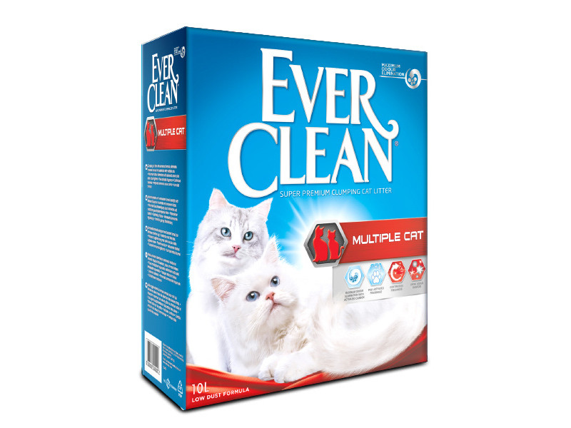 Ever Clean Multiple Cat Kedi Kumu 10LT Ever Clean Multiple Cat Kedi Kumu 10LT
