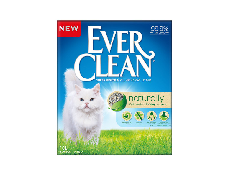 Ever Clean Naturally Doğal Parfümsüz Topaklanan Kedi Kumu 10LT Ever Clean Naturally Doğal Parfümsüz Topaklanan Kedi Kumu 10LT
