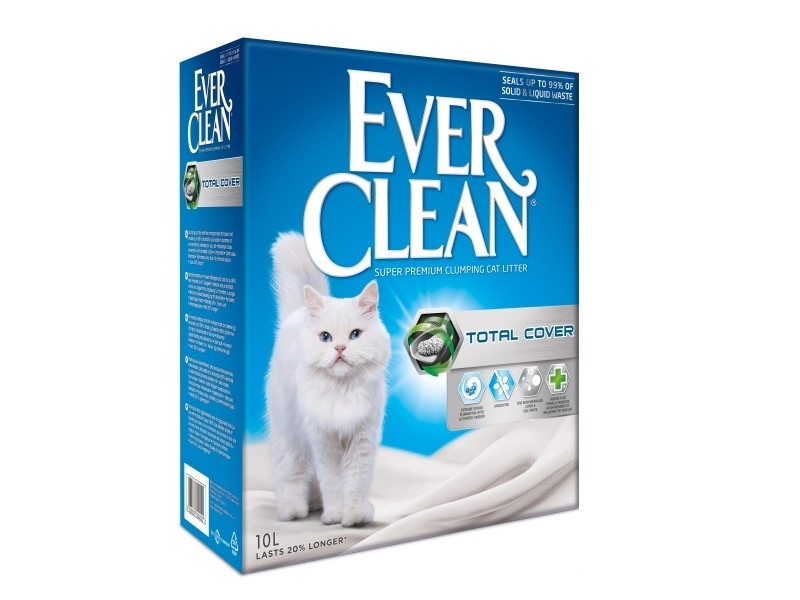 Ever Clean Total Cover Koku Önleyici Kedi Kumu 10LT Ever Clean Total Cover Koku Önleyici Kedi Kumu 10LT