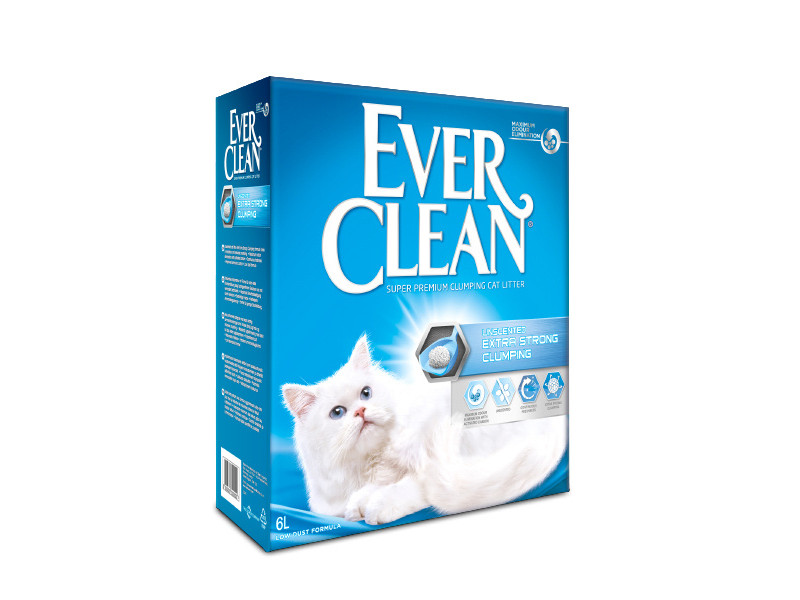 Ever Clean Extra Strength Ekstra Güçlü Kokusuz Topaklanan Kedi Kumu 6LT Ever Clean Extra Strength Ekstra Güçlü Kokusuz Topaklanan Kedi Kumu 6LT