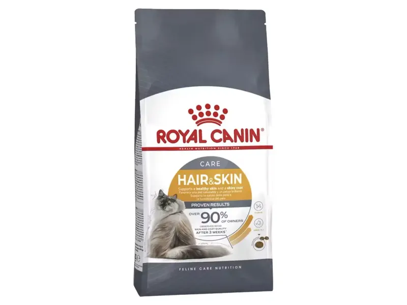 Royal Canin Hair&Skin Hassas Tüylü Kedi Maması 2kg Royal Canin Hair&Skin Hassas Tüylü Kedi Maması 2kg